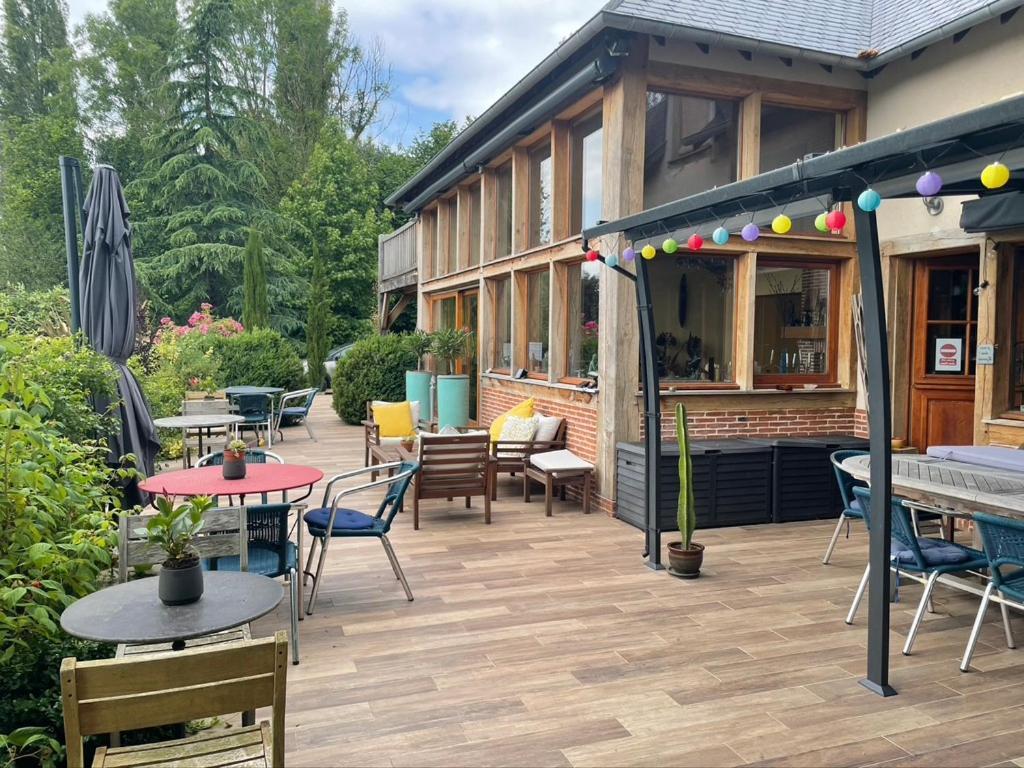 Beauchamps Maison D'Hotes Genneville Екстериор снимка